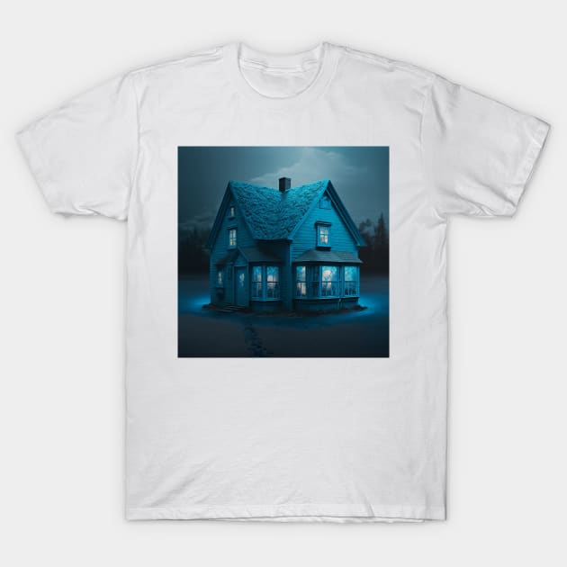 Blue House T-Shirt by seguns1